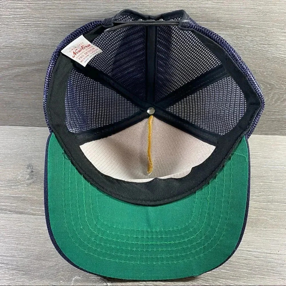 Vintage New Era Fire Fighter Trucker Hat Mesh Snapback (New Oxford, PA) - Picture 4 of 5